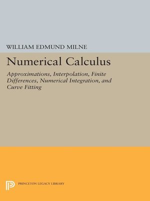 cover image of Numerical Calculus